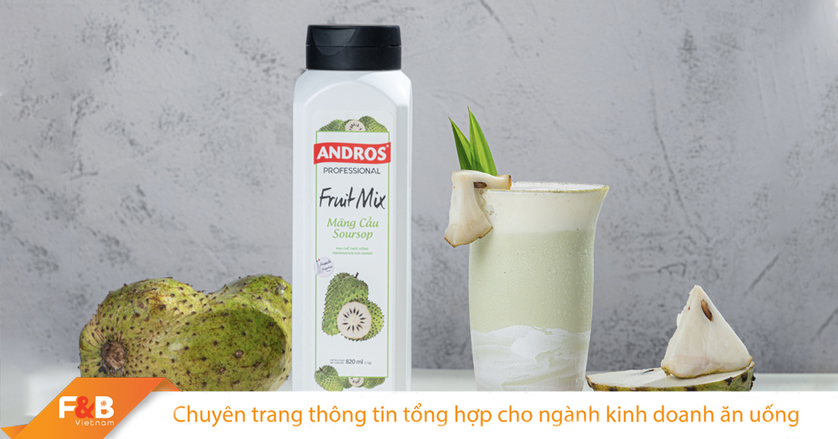 ANDROS Asia Tung Loạt Sản Phẩm Mới Hấp Dẫn Từ Trái Cây Nguyên Liệu Cho Ngành F&B