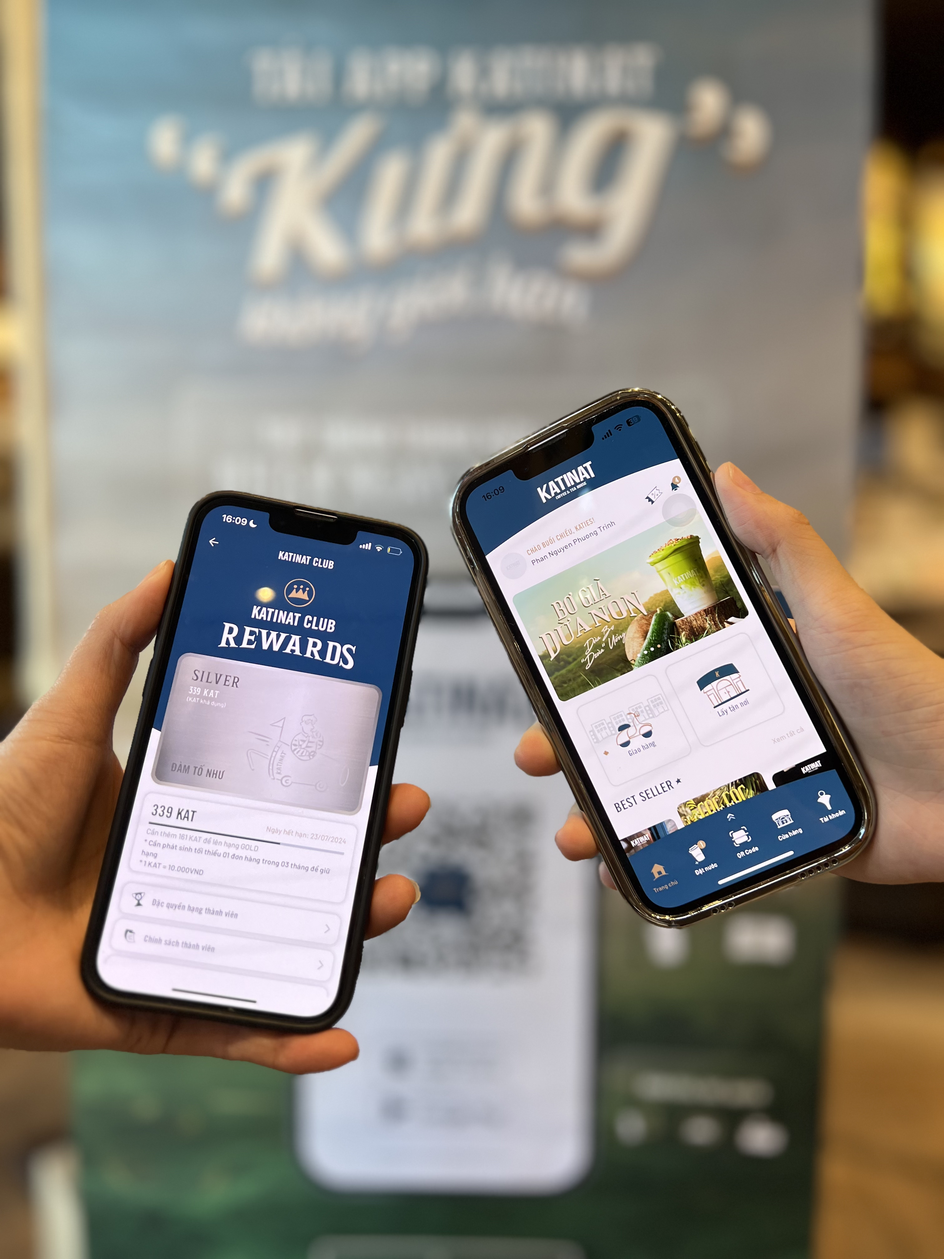 KATINAT lần đầu ra mắt Mobile App năm 2024, hứa hẹn là bước tiến mới trong tối ưu hoá chăm sóc khách hàng của chuỗi cà phê FnB Việt Nam