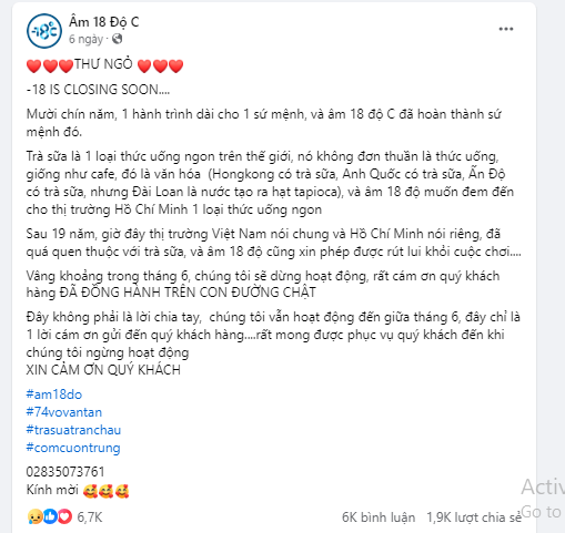 Học Được Gì Từ Sự Lụi Tàn Của 4 Thương Hiệu Trà Sữa Từng Một Thời Đình Đám Tại Sài Thành FnB Việt Nam