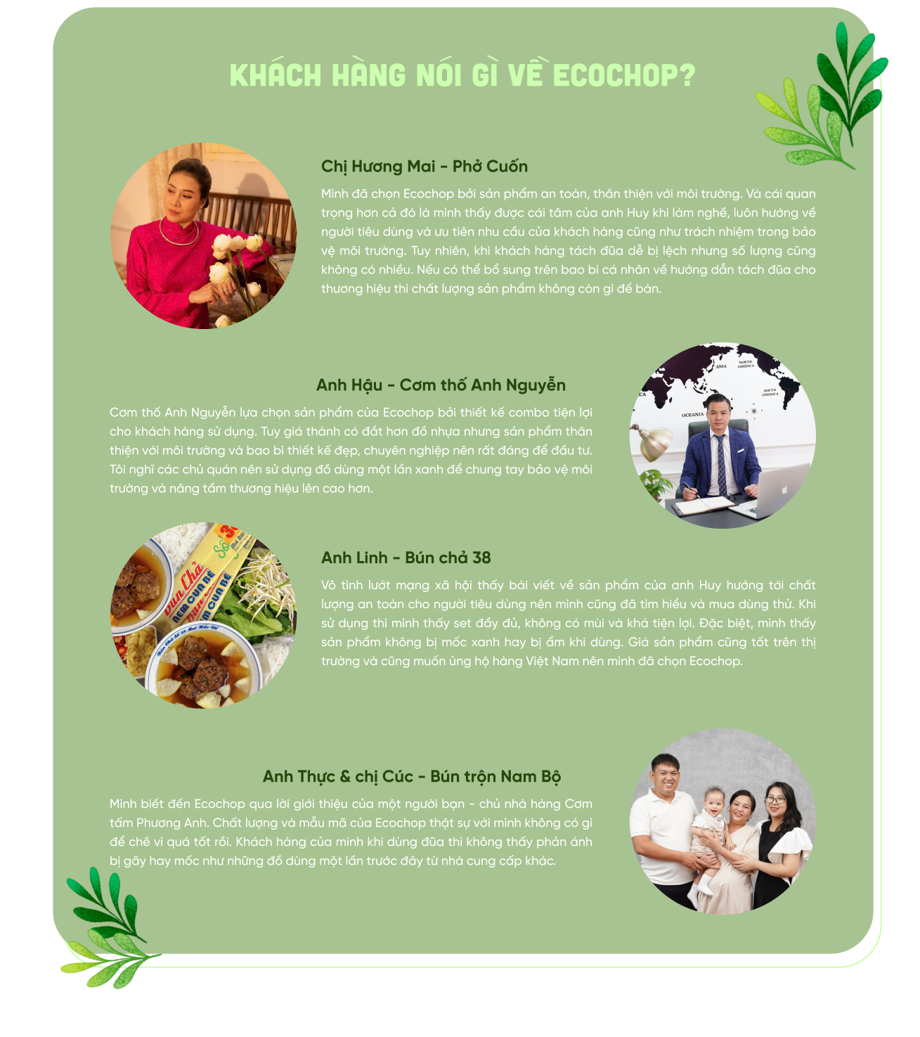 Ecochop: Lan tỏa tình yêu môi trường qua sản phẩm xanh đột phá FnB Việt Nam