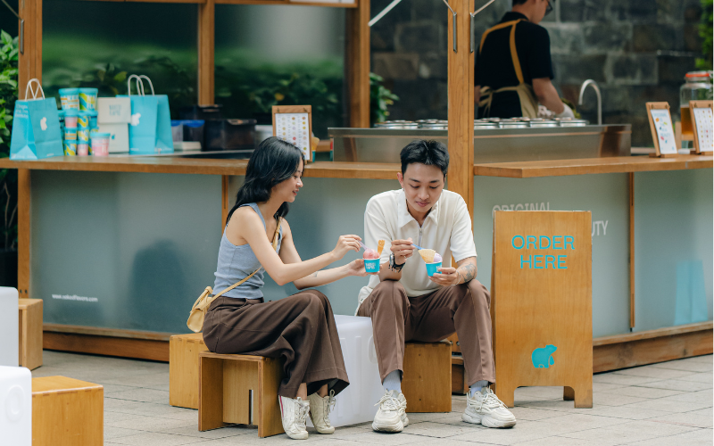 Kiosk Gelato Naked Flavors: Điểm Đến "Thong Thả" Giữa Lòng Sài Gòn 2 Kiosk Gelato Naked Flavors: Điểm Đến "Thong Thả" Giữa Lòng Sài Gòn FnB Việt Nam