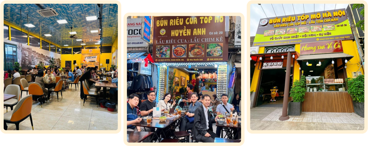 Bún riêu tóp mỡ Huyền Anh: Ẩm thực truyền thống sẽ luôn đứng vững trên thị trường khi người làm nghề thực sự đặt “cái tâm” vào từng món ăn! FnB Việt Nam