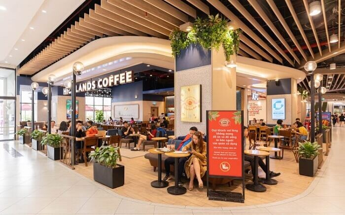 Một trong những thương hiệu nhượng quyền đắt giá tại Việt Nam gọi tên Highlands Coffee