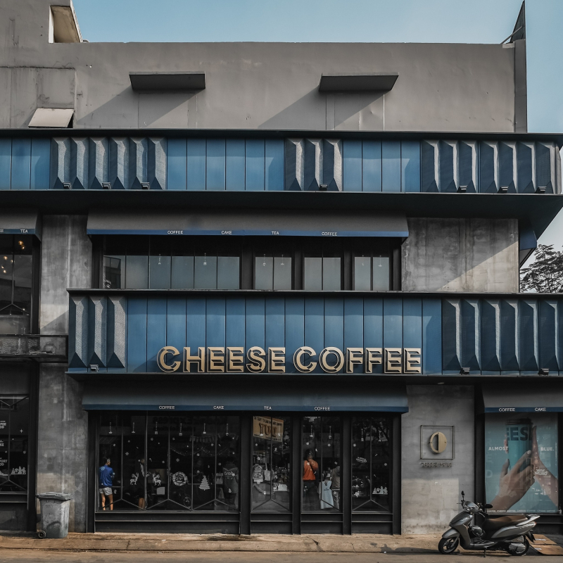 Cửa hàng đầu tiên của Cheese Coffee có địa chỉ tại số 141 Xô Viết Nghệ Tĩnh, P.17, Bình Thạnh, TP. HCM