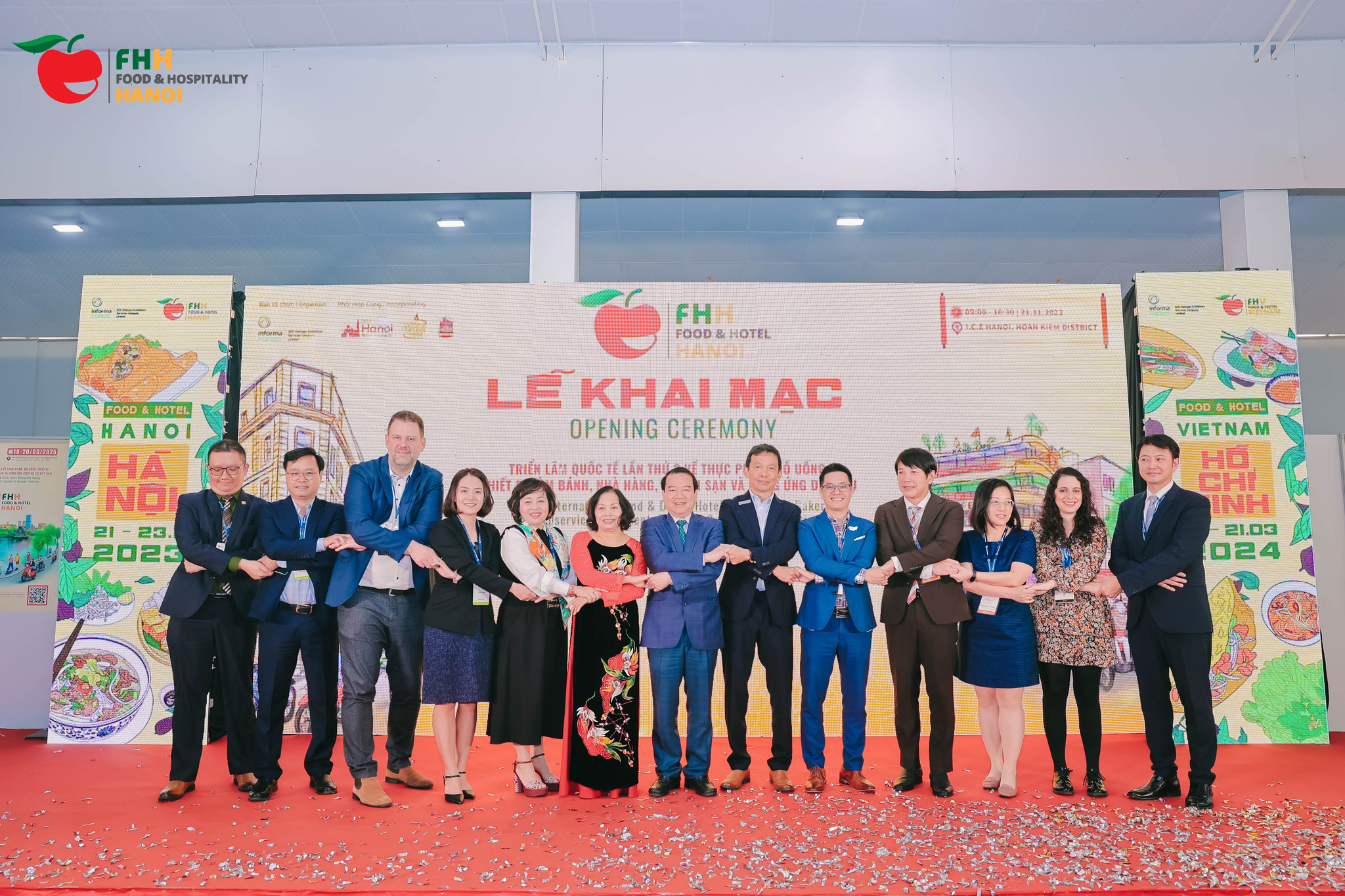 Hàng trăm doanh nghiệp dẫn đầu ngành thực phẩm, nhà hàng, khách sạn xác nhận tham gia triển lãm Food & Hospitality Hanoi 2025 FnB Việt Nam