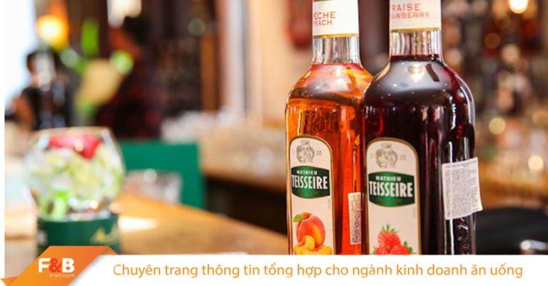 Top 7 dòng syrup được các quán cà phê tin dùng hiện nay