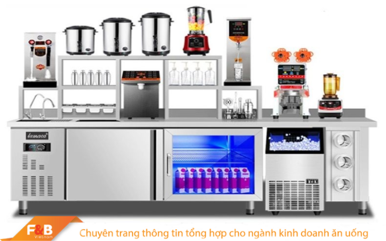 Checklist 20 vật dụng cần thiết cho quán trà sữa