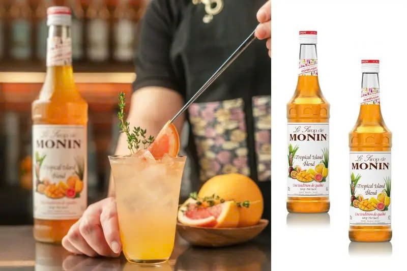 Top 7 dòng syrup được các quán cà phê tin dùng hiện nay 1 Monin nổi bật vớ chất lượng đồng đều, vị ngọt thanh và khả năng giữ hương vượt trội