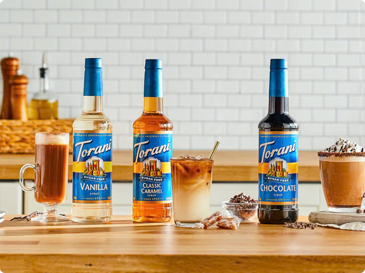 Top 7 dòng syrup được các quán cà phê tin dùng hiện nay 2 Torani được đánh giá hương ngọt dịu, không quá gắt