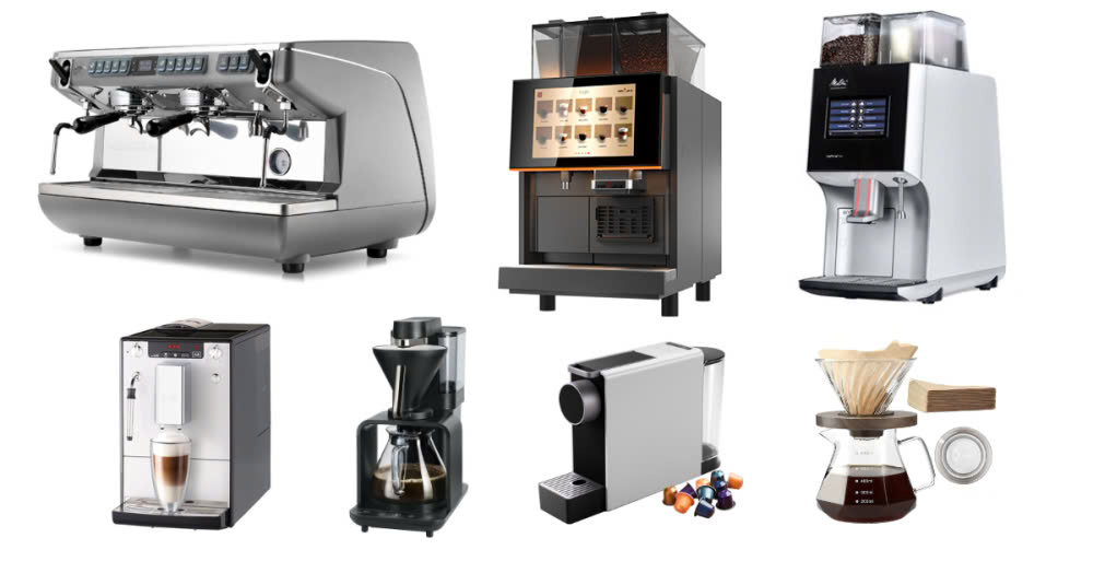 Top 5 máy pha cà phê bán chạy cho quán nhỏ năm 2025 3 Với từng phân khúc sẽ có những loại máy pha cà phê phù hợp