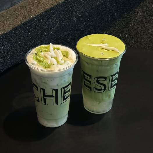 BST Matcha Dừa Non của Cheese Coffee 2025 - dòng đồ uống làm mưa làm gió tháng 4 - 5