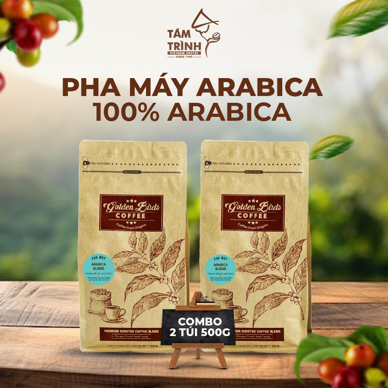 Hạt cà phê 100% Arabica của Tám Trình Coffee dành cho các quán cà phê tầm trung