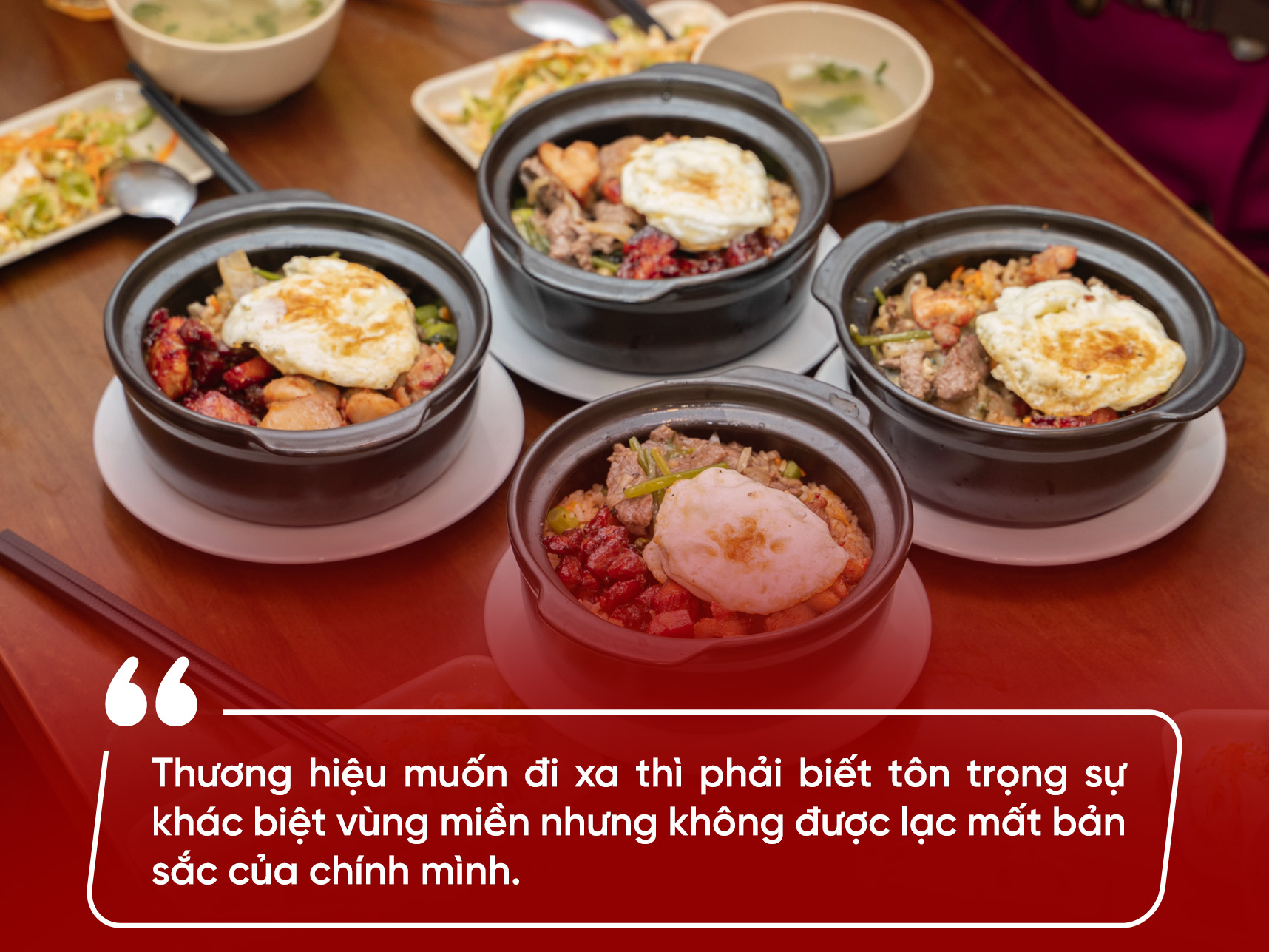 Chất lượng sản phẩm là kim chỉ nam của Cơm thố Anh Nguyễn trên hành trình phát triển