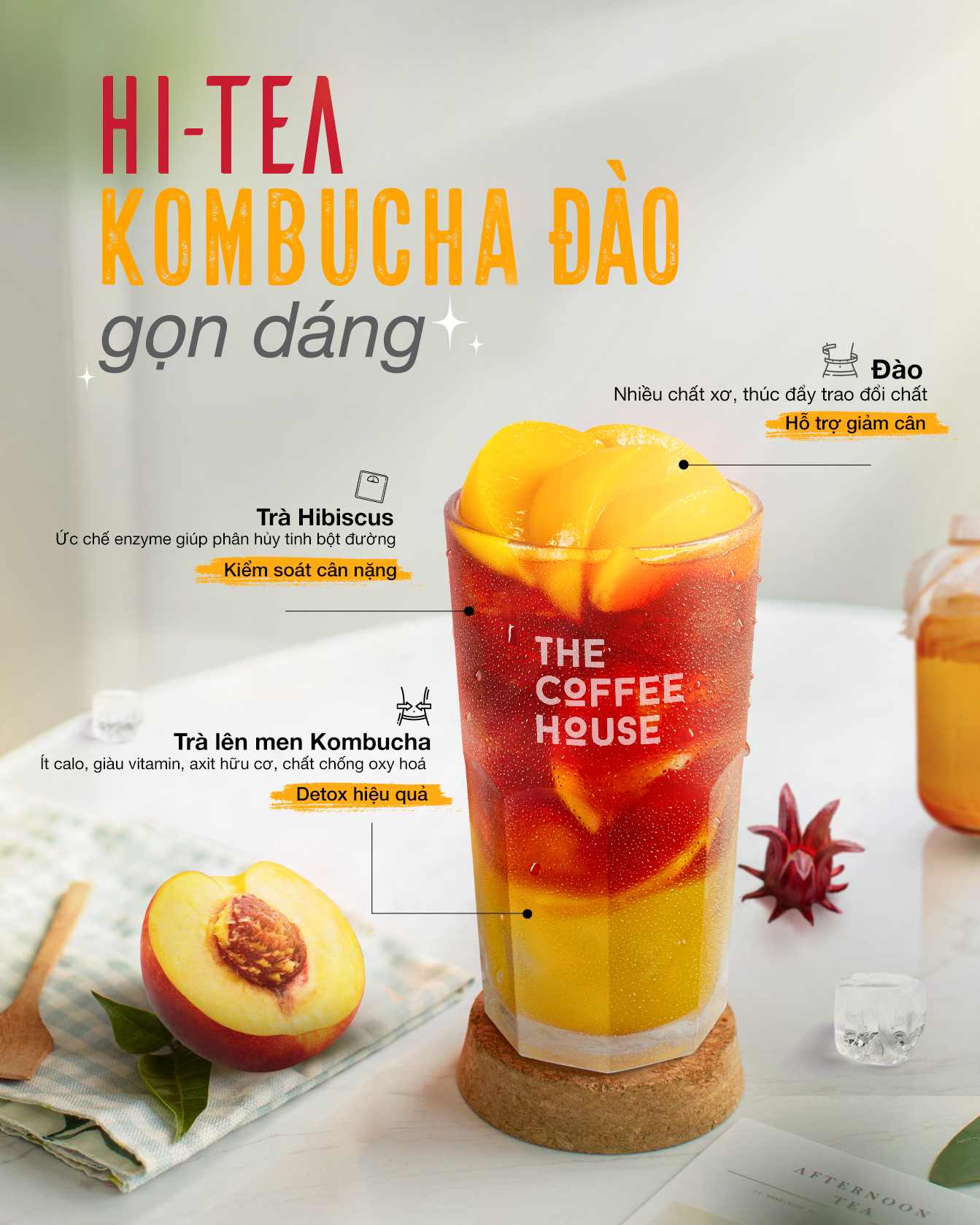 Xu hướng menu “chạy top” mùa hè: Đồ uống hot trend nào đang được các thương hiệu lớn tung ra? 5 Đồ uống hot trend 2025 gọi tên Hi - Tea Kombucha