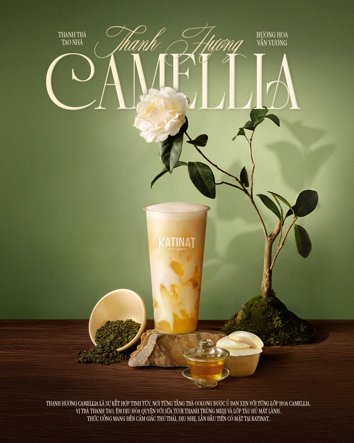 Thanh Hương Camellia được giới thiệu là sự kết hợp tinh túy