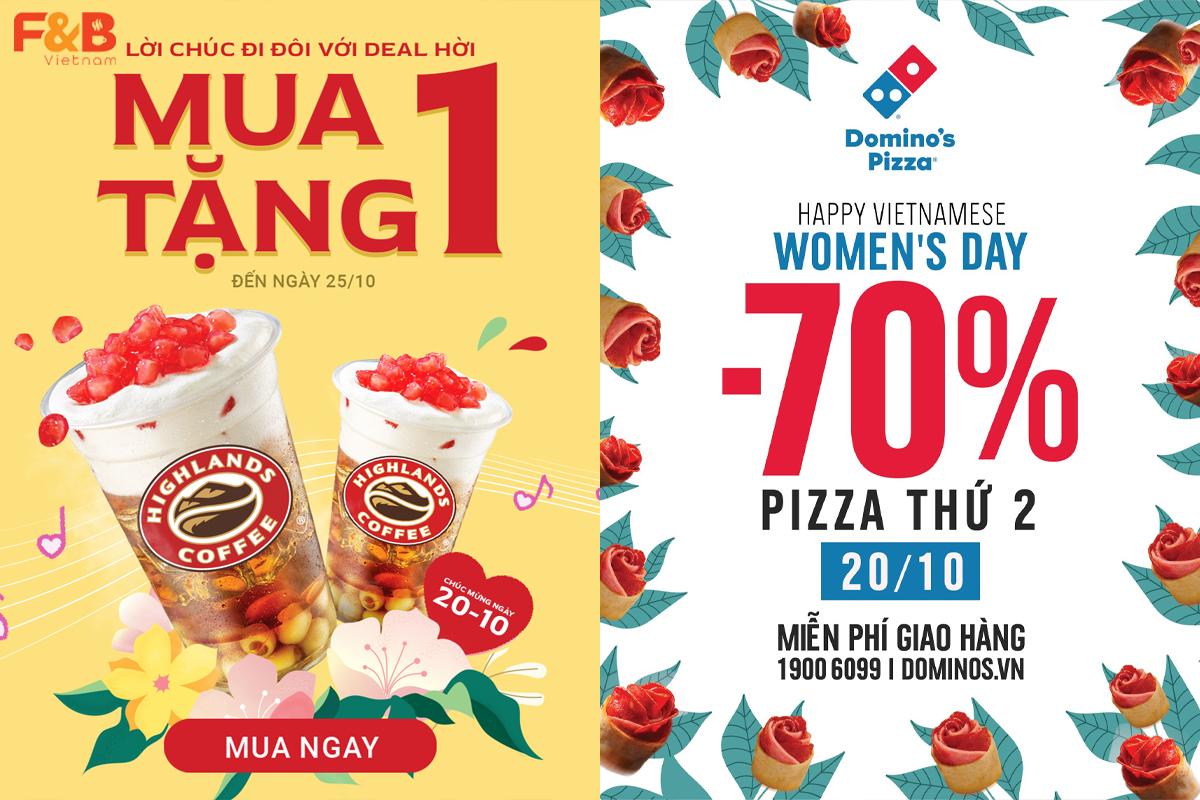 Chương trình khuyến mãi là một trong những yếu tố chi phối hành vi khách hàng ngành F&B