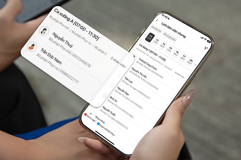 Tính ứng dụng cao của phần mềm quản lý nhân sự F&B iPOS HRM