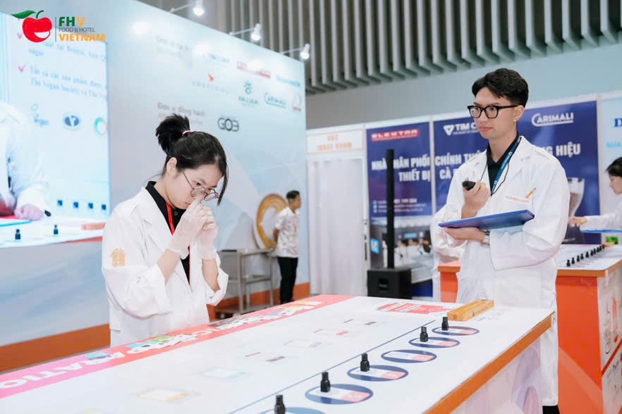 Vietnam Aromaster Championship tại Food & Hotel Vietnam 2024